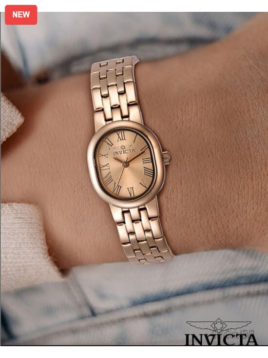 20mm Stainless Steel Quartz Wrist Watch